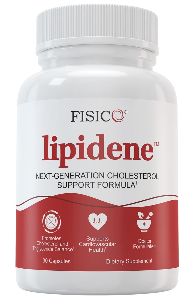 Cholesterol Support & Heart Health Supplement – Lipid Balance, Cardiovascular Function, Heart Health, Circulation and Arterial Wellness. Contains Bergamot & Olive Fruit Extract – 30 Capsules