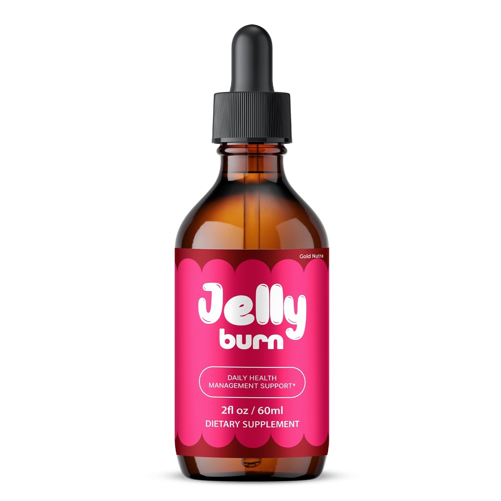 JellyBurn Drops, All Natural Maximum Strength Formula, Official JellyBurn Liquid Supplement (1)