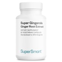 Supersmart - Super Gingerols 400mg/日 (Highpotency 20% Gingerol) - 姜根提取补充 QQ Non-GMO & Gluten Free - 60 蔬菜卡普尔