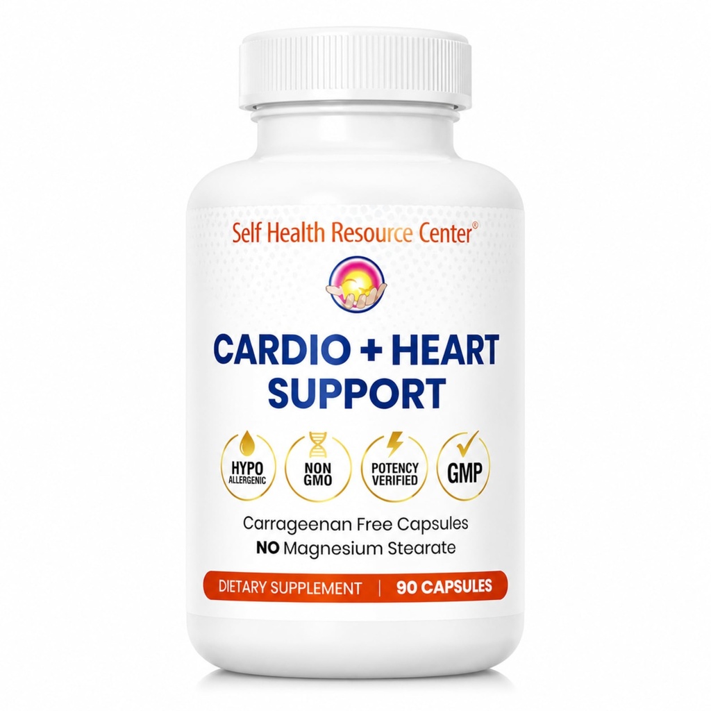 Dr. Clark Cardio and Heart Support Supplement, 90 Vegetarian Capsules, Niacin with L-Carnitine, Nattokinase and B-Complex, Support Cardiovascular and Circulatory, Non-GMO, Gluten Free, 90 Day Supply
