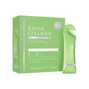 Revive Collagen 2500mg Plant-Based Vegan Collagen Peptides – Skin Hydrating Liquid Supplement with Vitamins B, C, D, E, Raspberry Flavor – Vegan Collagen for Women, 21 Fl Oz, 28 Packets