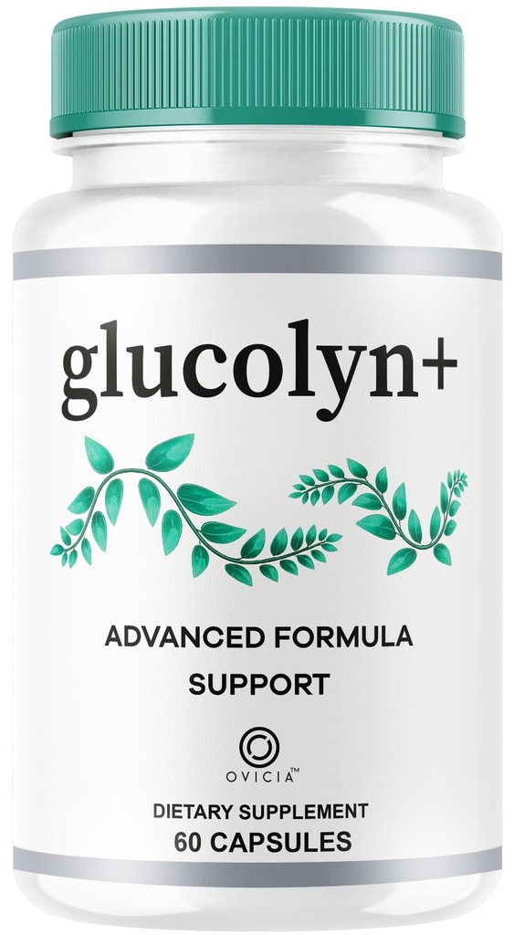 Glucolyn Capsules - Advanced Formula All Natural Support, 60 Capsules for 1 Month