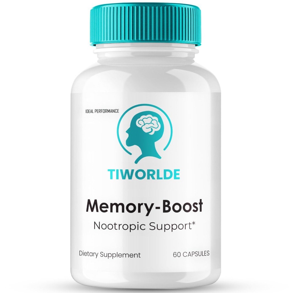 Tiworlde Memory Boost Capsules - Tiworlde Memory-Boost Advanced Formula Nootropic Supplement Pills for Nerve and Brain Health Support, MemoryBoost All Natural Support Reviews (60 Capsules)