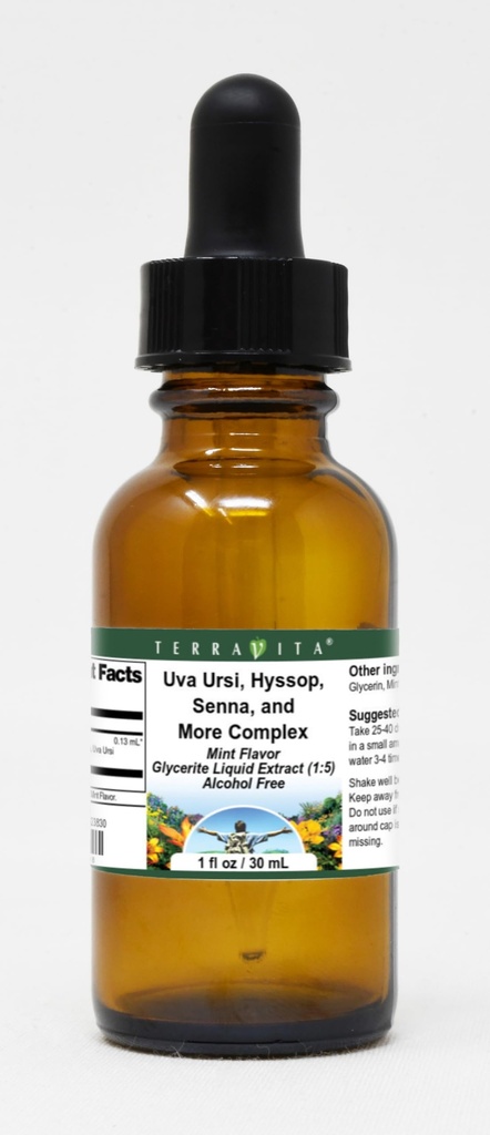 Terravita Urinary Tract Maintenance Complex Glycerite Liquid Extract (1:5) - Mint Flavored (1 oz, ZIN: 523830)