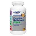 Equate Complete Multivitamin for Adults 50+, Daily Multimineral Supplement Tablets, 450 Count Value Size Sticker