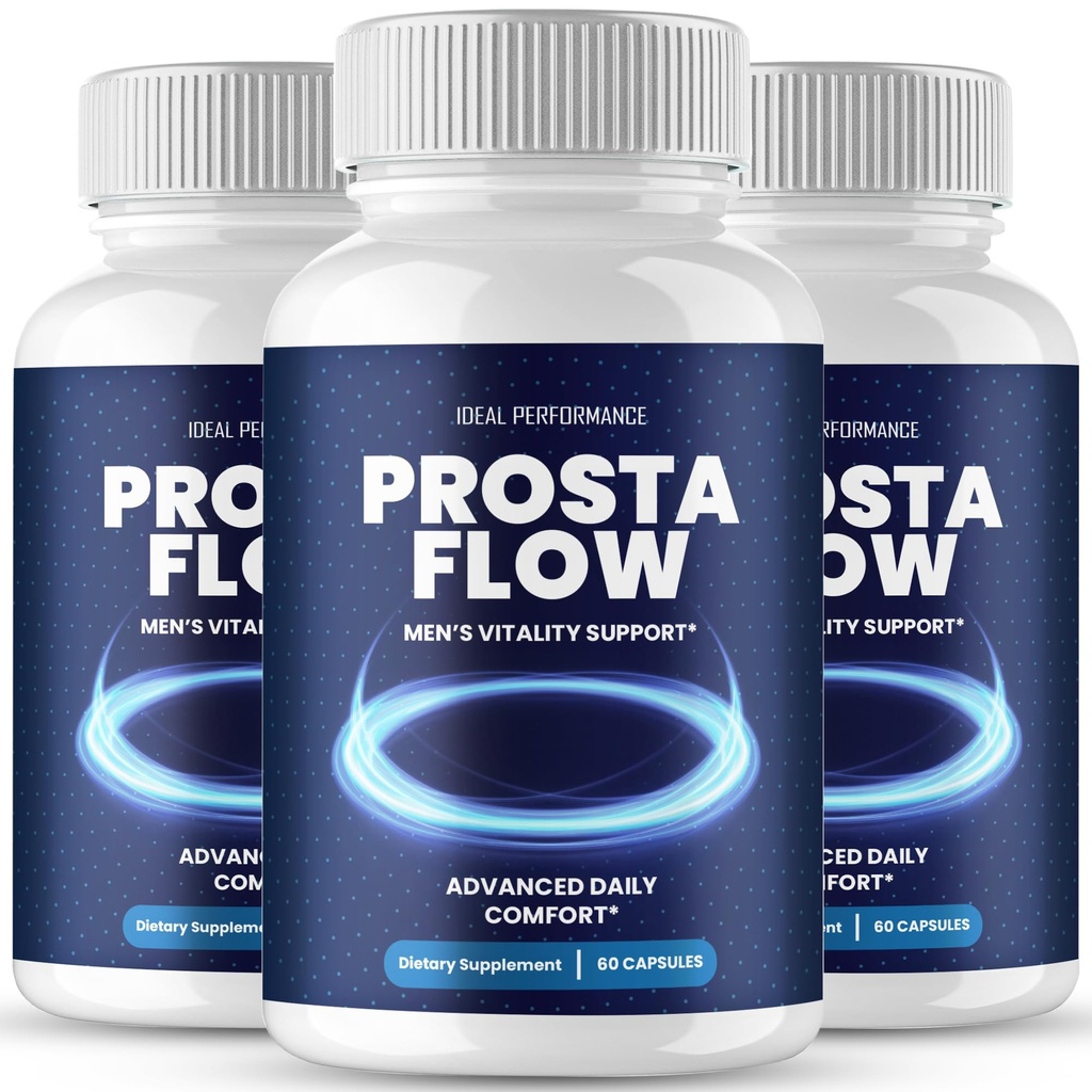 Prosta Flow Capsules - Official ProstaFlow for Men Supplement Pills - Maximum Strength, All Natural for Daily Wellness & Comfort, Advanced Formula for Overall Health & Wellness Reviews (3 Pack)