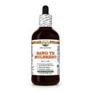 Sang Ye Mulberry (Morus Alba) Dry Leaf Glycerite, All Natural, Vegan, Lab Tested Alcohol-Free Liquid Extract - 4 fl.oz