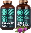WILD FUEL Histamine 块补充剂和TUDCA 配有 牛奶硝酸盐 清洁剂和解毒药盒
