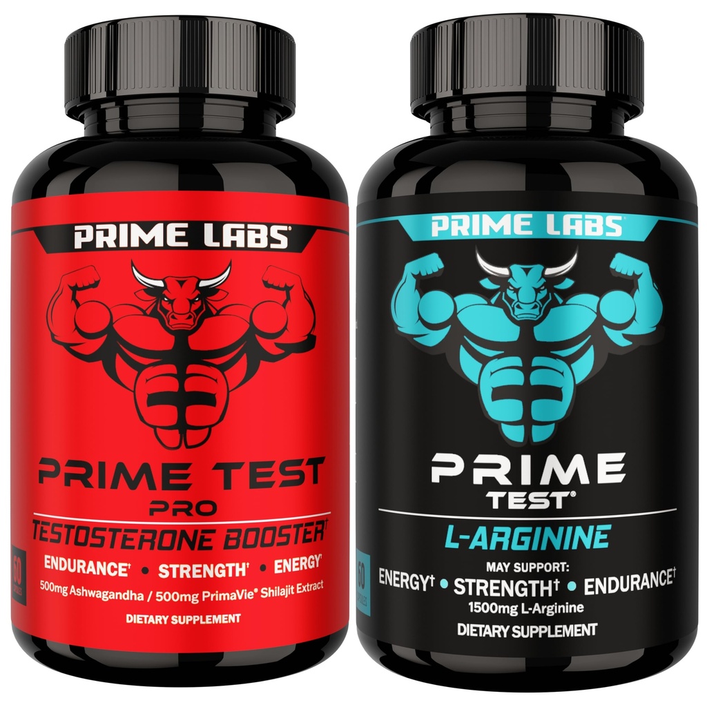 Prime Labs Prime Test Pro + L Arginine Capsules