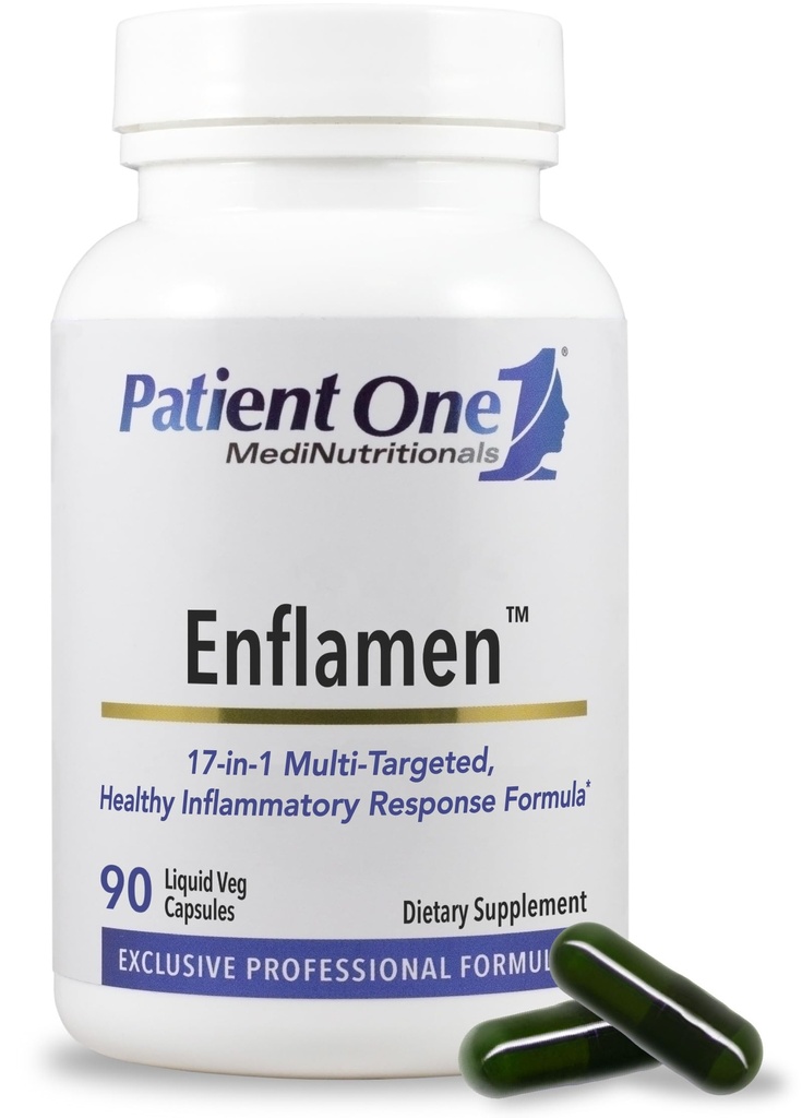 患者 1 Enflamen 支持健康炎症反应和联合慰藉 * * * 与Turmeric、Ginger、Capsicum 和 More 90 Capsules 一起