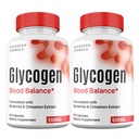 Glycogen Capsules Blood Balance, Premium All Natural Ingredients, Official Maximum Strength Pills Glycogen Blood Supplement Vitamins (2 Pack)