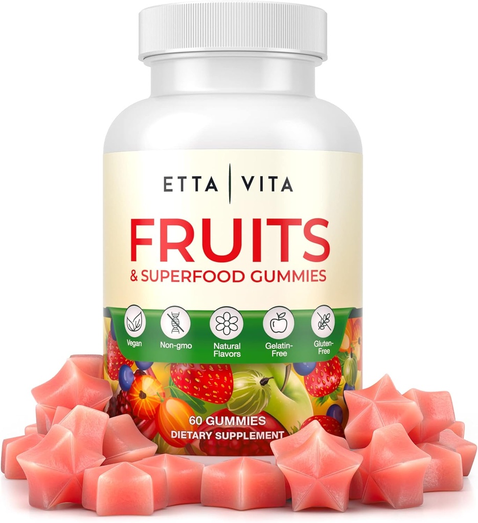 Bloating & Gut Health的Superfects Gummys Superfects for Bloating & Gut Health, 9 Superfeces Superfects for Adults & Kids, Collagen Buster - 豁免和抗氧化剂支持,非GMO, Pectin-based, Gluten-free, No Capsulles (无胶片)