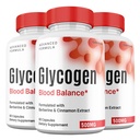 Glycogen Blood Balance Capsules, Premium All Natural Ingredients, Official Maximum Strength Pills Glycogen Blood Supplement Vitamins (3 Pack)
