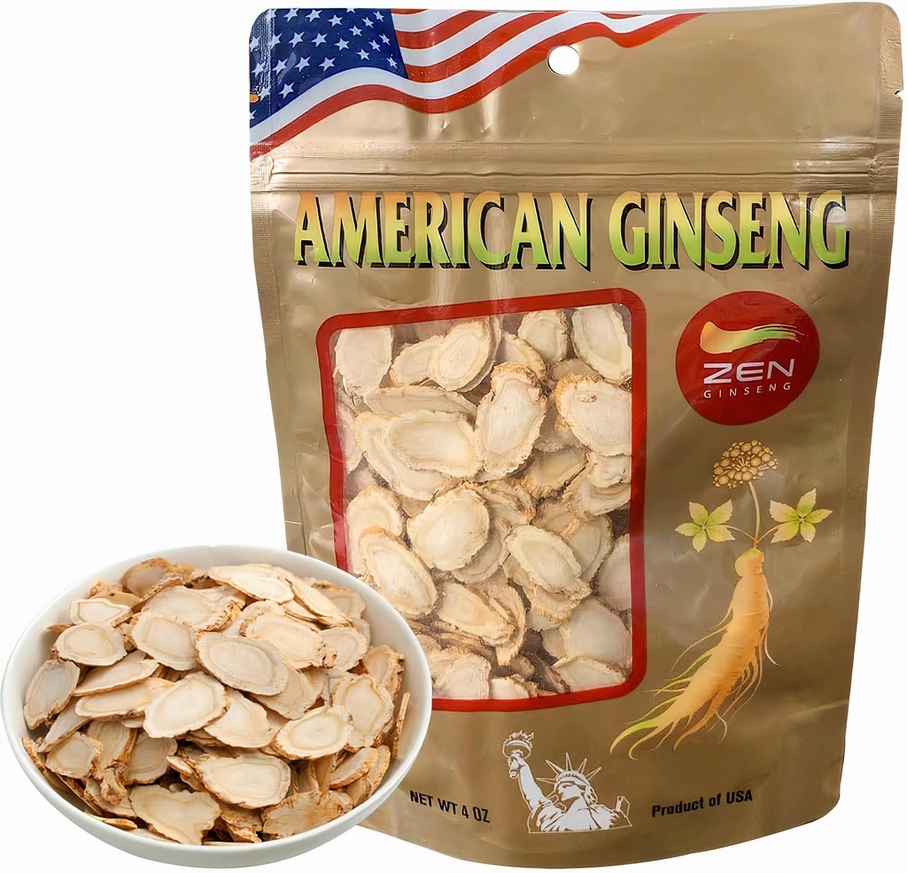 1 Bag of American Wisconsin Ginseng Slices - Panax Ginseng. 美国威斯康辛州政府网站. 男子和妇女的助力身体豁免、能源和Stamina