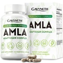 Amla Superfruit Capsules with Ashwagandha, Rhodiola & Saffron, 60 Capsules