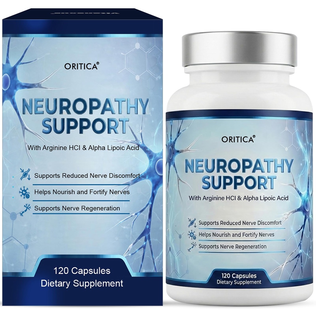 Nerve Savior for Neuropathy, Advanced Formula with 600mg Alpha Lipoic Acid & Benfotiamine, Vitamin B Complex for Nervous System Health, 120 Capsules