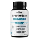 Real Science Nutrition BreatheEasy Lung Support Supplement for Lung Health & Respiratory Wellness – Lung Cleanse Formula with Vinitrox, GABA for Circulation Support - Made in USA - 60 Capsules