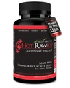 Organic Maca Root Supplement for Men & Women – Raw Maca, Korean Ginseng, Cacao & Herbal Blend | Mood & Energy Support | Vegan, Non-GMO | 60 Capsules by Hot Rawks