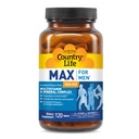 乡村生活 Max for Men Multivitamin:无铁, Gluten Free, Saw Palmetto, Lycopene, Daily Support for Energy, Heart & Men's Health, 120 蔬菜片