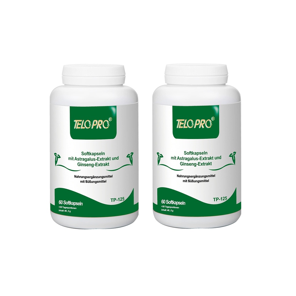 in USA Anti Aging Telomere Supplement Lengthen Telomeres All Natural 60 Softgels 2 Bottles