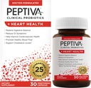 Peptiva Probiotics 心脏健康 -- -- 心脏健康支助补编,25亿 CMFU,多轨Probiotic,酸性乳酸菌,Bifidobacterium,消化性支助 -- -- 30 个植物囊