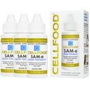 Cellfood SAM-e Liquid Formula+ - 1 fl oz, Pack of 3 - Mood & Emotional Well-Being, Joint Support, Liver Health - Easier Absorption & Better Bioavailability - Gluten Free, Non-GMO - 90-Day Supply