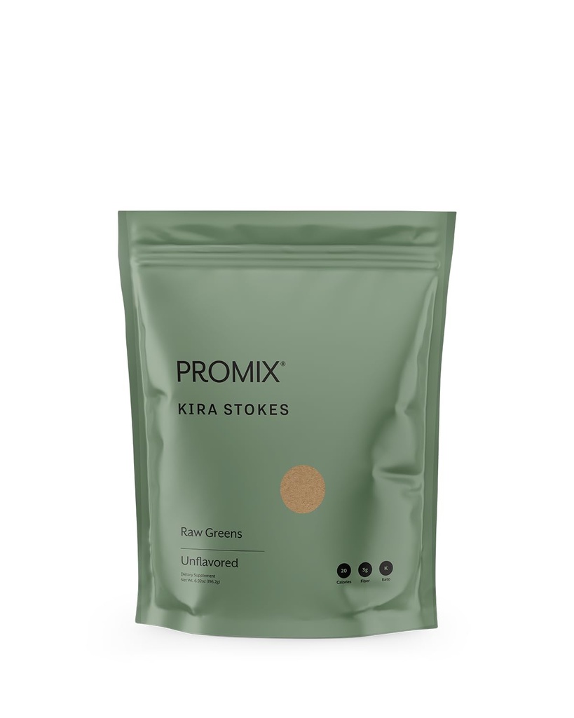 ProMix 营养 Raw Greens Superfood Blend - Sprouted Alfalfa, Wheatgrass, Ashwagandha, & Rhodiola - 30名服务员