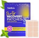 Recovery Patch 30 Pack: Wake Up Refreshed with Natural Ingredients - Waterproof & Skin-Friendly - Pre-Drink Patch for Festivals & Nights Out