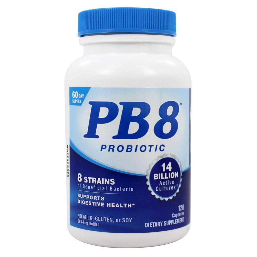 现在的营养 -- -- PB 8 亲双氧酸op -- -- 120卡普尔(2包)