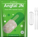 空 Capsules 大小 2 - Vegan Capsules 空 - Pill Capsules 空 (5000 counter) 有 2 个微实验室喷泉用于 Capsules 填充 Kit - Veggie Capsules 空用于 DIY 您自己的补充