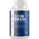 Bio Brain Capsules, Official Bio Brain Supplement Pills with All Natural Ingredients, Advanced Formula Health Supplement Pills with Maximum Strength Premium Vitamins for Women & Men (60 Capsules)