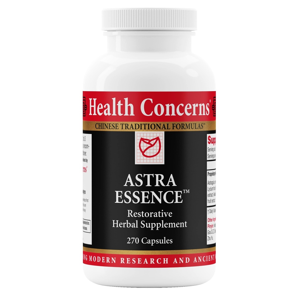Health Concerns Astra Essence – Herbal Tonic Support Supplement – Traditional Chinese Medicine for Vitality, Memory, Dizziness, Vertigo, Recovery & Immune Support – 270 Capsules