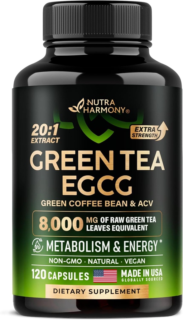NUTRAHARMONY 绿色茶叶提取片- 120枚