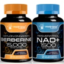 (原始内容存档于2019-03-03) (英语). wellness LABSRX NAD Supplement, 1500mg - NAD+ 配有Resveratrol │ Berberine 1500mg - 配有锡兰锡桂的柏柏林