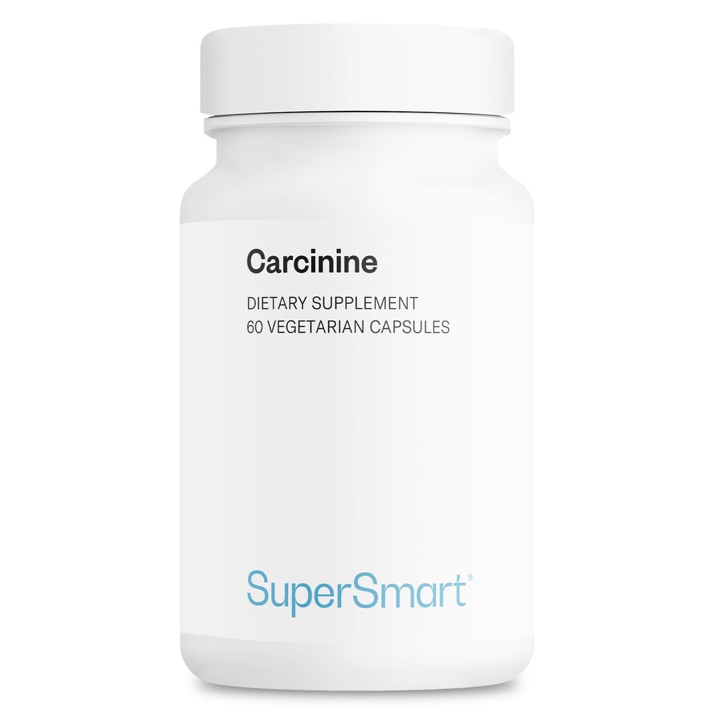 Supersmart - Carcinine 300mg/日 (Patented) - Stable L-Carnosine 补充 QQ Non-GMO & Gluten Free - 60 蔬菜卡普尔