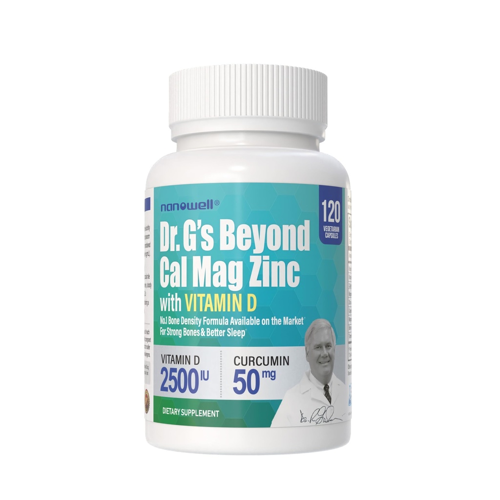 NANOWELL Dr. G’s Beyond Cal Mag Zinc with Vitamin D
