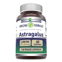Astragalus (来自 Astragalus Membranaceus Plant Root) ^ 2000 Mg 补充 ^ 蔬菜 Capsule → Non-GMO → Gluten-Free → 美国制造(1 pack → 120 Counter)
