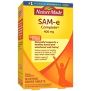 SAM-e 完整的 400 mg 平板电脑, 36 个数值大小, 支持健康的 Mood 和 联合舒适