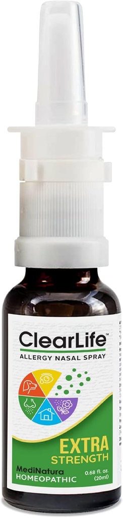 任何地区多系统救济的Livery Allivergy Nasal Spray-Homopathic公式 - 0.68 Ounce