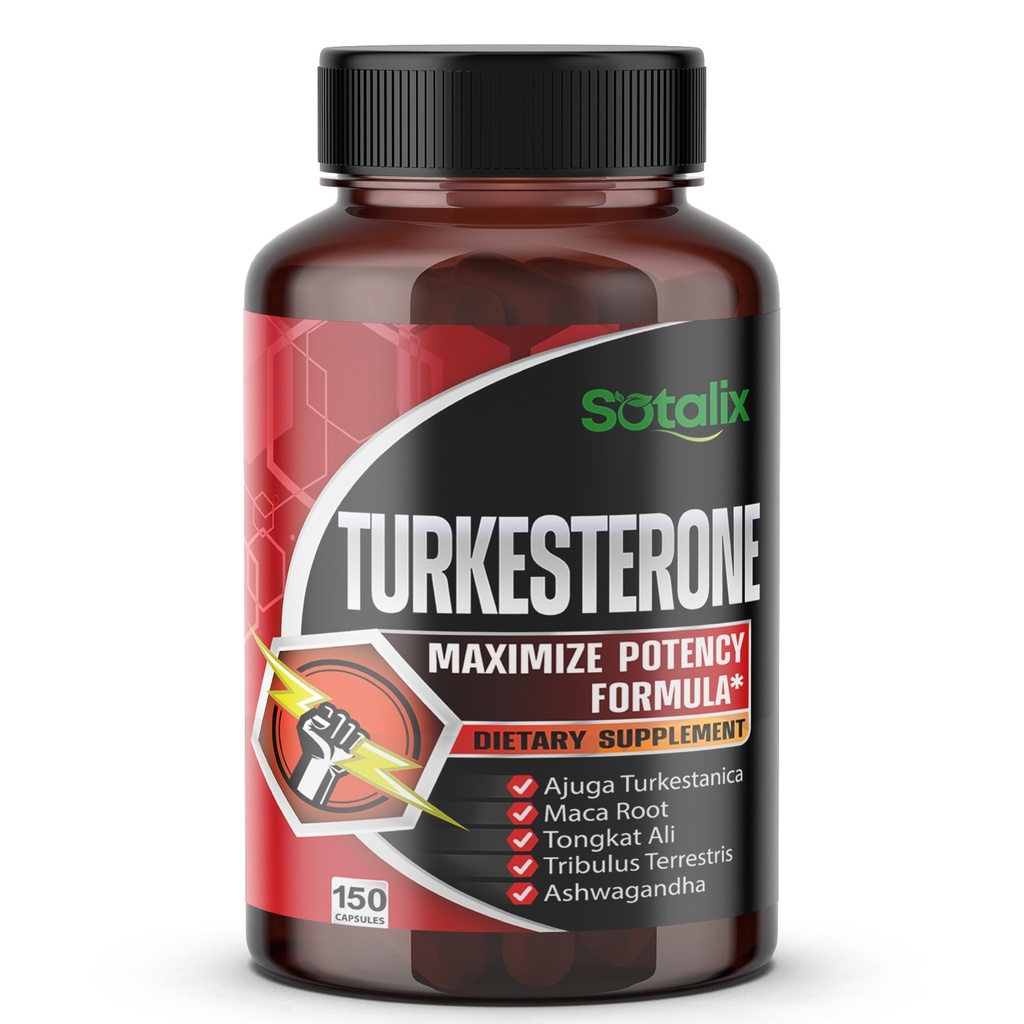 超突厥酮 Ajuga Turkestanica 与 Maca Root Tribulus Terrestris 一起将20%的突厥酮高潜质标准化 - 肌肉生长能量记忆支持