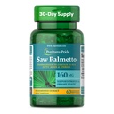 Puritan's Pride Saw Palmetto Extract 160mg, 男子前列腺和尿道健康支持传统草药饮食补充, 60 快速释放 Capsules