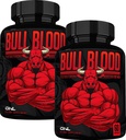 ONL 公牛血液测试酮助推器 - 高概率雄性增强睾酮补充剂 Stamina & Endurance - 测试助推器 Maca Root, Horny Goat Weed & Tongkat Ali - 120 Capsules (2-Pack)