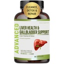 Liver Health Formula and Gallbladder Support-Liver Cleanse Detox & Repair to Support Liver Renew with Artichoke Extract, Milk Thistle, Dandelion Leaf. Liver Detox Supplements for Liver Support.