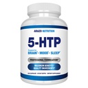 5-HTP 200 MG Pervice Plus Calcium for Mood, Sleep — 支持冷静和放松的Mood — 99% 高纯度 — 120 Capsules — Arazo 营养