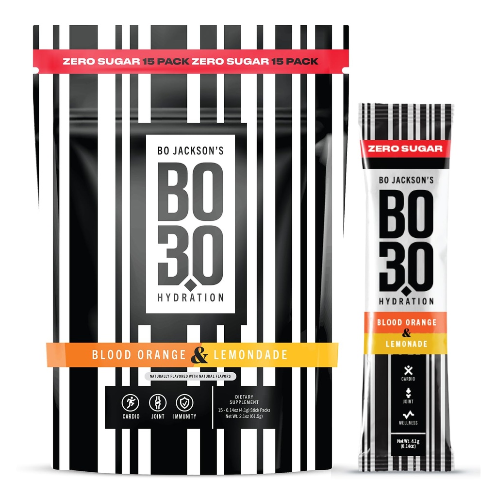 糖无电解质粉包 — Keto- friendly Hydrition & 联合支持 — — 对活跃成年人的零糖电解质,快感和复苏