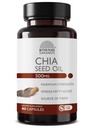 Better Place Supplements Chia Seed Oil, 500mg - 60 Capsules | Non-GMO Formula with Omega 3,6,&9 (1)