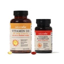 NatureWise Vitamin D3 1000iu and Vitamin B Complex for Cellular Energy, Mental Clarity, Immune & Muscle Support - 360 Count