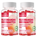 Nutravita Glucosamine Chondroitin Gummys配有MSM & Elderberry Extrastruction - 联合支持,成人、男女抗氧化剂免疫辅助剂。 120 草莓