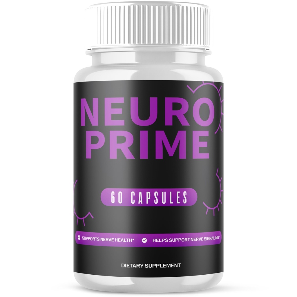 Neuro Prime Brain Capsules, NeuroPrime Pills with All Natural Ingredients, Advanced Formula Health and Wellness Support Supplement Pills with Maximum Strength Multivitamins Support (60 Capsules)