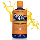 Liquid Multivitamin - Vegan - Non GMO - Gluten Free - Dairy Free - Soy Free - No Artificial Flavors or Preservatives - 32 Servings - GMP - USA Made - Boost Energy and Mental Clarity